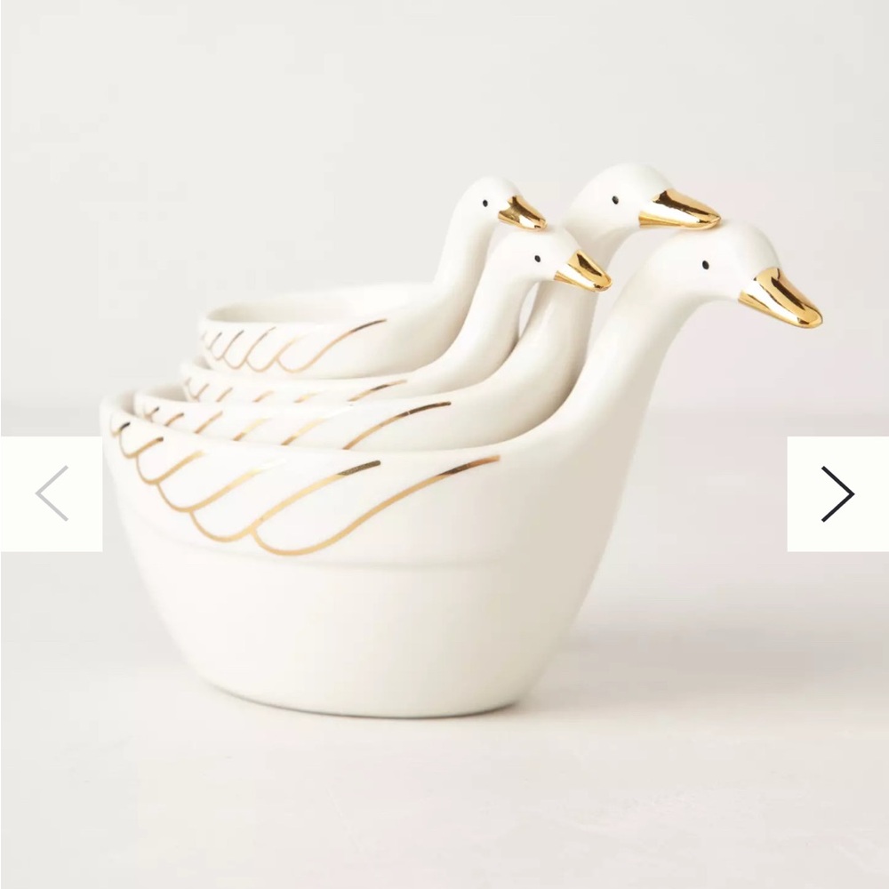 Discontinued Anthropologie Gaggle of Geese Measuring Cups 🪿